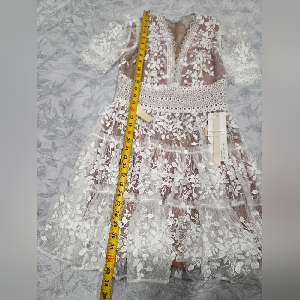 bronx and banco white dress M - Picture 5 of 10